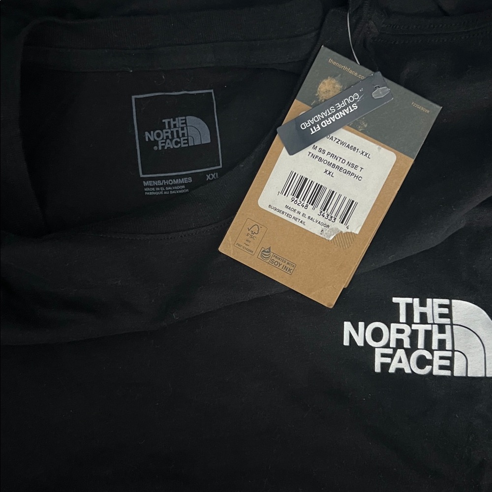 The North Face Men's Printed Box NSE Short Sleeve T-Shirt, Size: XXL - Picture 4 of 4